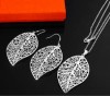  2013 New Jewelry Silver Fashion Chain Necklace and Earrings SR034 Set Box 