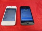  Two iPhone 4 Mobile Phones Both Faulty for Spares Both Power on Charge 