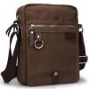  New Elegance Designed Cool Brown Men's Vintage Canvas Bag Shoulder Bag Messenger 