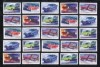  4743 47 Muscle Cars Lot of 25 Mixed Stamps Used Off Paper 