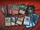  MTG Magic lote 71 Cartas Verdes Rojas Negras Azules 