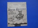  WWII V Mail 1944 Christmas Greeting Card Santa Claus India WW2 Vtg Military War 