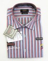  New Paul Shark Long Sleeve Man Dress Shirt Size 40 Large Chest 19 2 In 