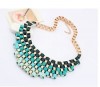  Hot Popular Grace Nice Multicolour Silk Establishment Collar Choker Necklace 