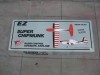  Vtg EZ Radio Control R C Airplane Super Chipmunk Model Kit in Box Mint 