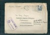  Spain Civil War Cover Military Censor Burgos to England Forwarded to Germany See 