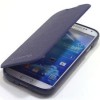  Samsung Galaxy S4 IV I9500 Leather Jelly Flip Case Cover Card Holder Navy HB 