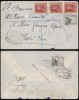  Spain 1938 Registered Cover Castro Caldelas to Paris France 