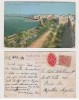  Spain 1912 SC 299 Hotel Sticker on Color PPC TPO 