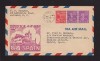  USA 1946 First Flight Cover FAM F27 21B NEW York TO Madrid Spain 