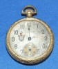  VTG Stanford 6 Jewel Swiss Made Pocket Watch Supreme Gold Filled Case Antique NR 