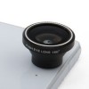  Veentook Osino Magnetic 180°FISH EYE Lens FOR Samsung Galaxy S3 S4 NOTE2 Black 