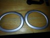  Ford Mondeo MK2 NOT Mondeo ST24 Mondeo ST200 FOG Light Surrounds IN Silver 