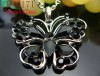  Popular Rhinestone Crystal Eleagant Butterfly Alloy Necklace Free SHIP HN0171 