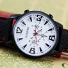  1pc New Pretty Fashion Business Men Army Sport Silicone Rubber Watch WM27 WT 