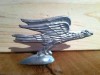  Vintage Bike Fender Ornament Emblem Eagle 