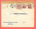  1936 Spain Civil War Issues on Censored Cover Alicante to France 