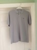  Mens Lacoste Polo T Shirt Size 4 VGC 