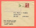  1930`s Spain Civil War Censored Cover Aranda de Duero to Costa Rica 