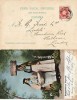  Revendedoras Tenerife Paquebot 1905 Schiffspost Stempel Spanien London 