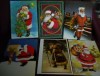  Lot of 6 Postcards of Santa Claus 