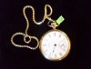  Antique Pocket Watch Gold Filled American Waltham Runs Good 