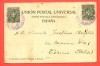  1902 Italy Piroscafo Postale Cancel on Spain Grand Canary PC to Italy Nice 