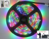  Hot 5M IP64 5050 RGB SMD 300 LED Strips Nonwaterproof 44 Key IR Remote 12V 5A 