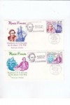  Two FDC French Polynesia 1978 James Cook 