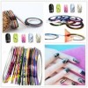  30 Pcs Fashion Colorful Rolls Striping Tape Line Nail Art Decoration Sticker 