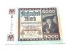  Banknote Deutsches Reich 5000 Mark NR 169329 Kassenfrisch 4QL4447 