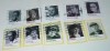  Complete Set of 10 Great American Poets Forever Stamps Used and on Paper 