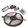  G 5M Waterproof 5050 SMD RGB Light 300 LED Strip Light 24K RC Power Supply EU 