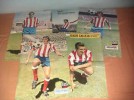  Colección 5 Posters de Leyendas Del Atlético de Madrid 