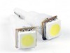  2pcs Brand New for Car Lamps T5 5050 SMD Wedge Dashboard White LED Light Bulbs 