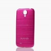  Brushed Metal Battery Cover Door Case for Samsung Galaxy s 4 IV I9500 Hot Pink 