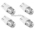  Brand New 4pcs T10 White LED Lamp 194 501 W5W for Car Bulbs Parking Light 