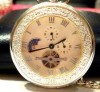  Elegante Silberfb Taschenuhr Mit Uhrenkette 4QL4496 