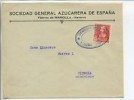  Spain Villafranca Censor Cover 