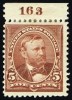  Ckstamps US Stamp Collection Scott 255 5c Grant 1894 Mint H OG CV$110 