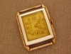  1920s M Beguelin 6 Jewel Wristwatch Two Tone Case Men's Vintage Watch to Fix 