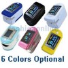  6 Colors Optional Fingertip Pulse Oximeter SPO2 Monitor Double Color OLED 50D 