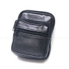  New Mens Black Leather Pocket Belt Loops Mini Waist Bag Pouch Wallet Purse 858 