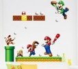  DIY Wall Sticker Super Mario Bros Vinyl Removable Decal Mural Home Decor MDM03 