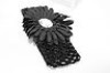  Fashion and Cute Kids Hairband with Big Flower Free Shipping in Black C 