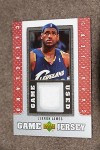  2007 08 Upper Deck Game Used Jersey Lebron James Cleveland Cavs 