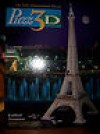  1995 Wrebbit Puzz 3D Eiffel Tower 3' Tall Complete in Box 703 Pieces 