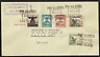  Spain 1937 Civil War Cover with Canary Islands Stamps Used sent to France 