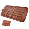  New Chocolate Ice Freeze Mold Silicone Pan Tray Cake Cookies Muffin Baking Mould 