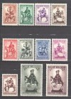  Belgium Y T 583 592 MNH 592A MH 